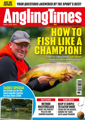 Cover of Angling Times (UK)