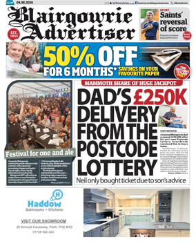Cover of Blairgowrie Advertiser