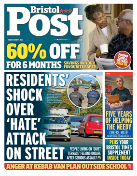 Cover of Bristol Post