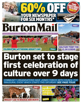 Cover of Burton Mail