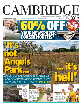 Cover of Cambridge News