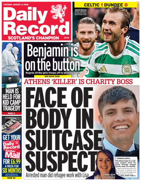 Cover of Daily Record
