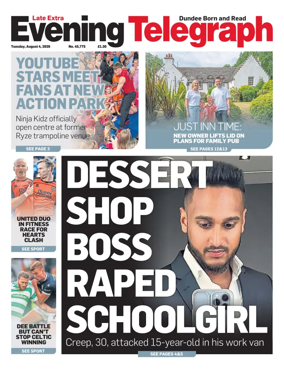 Cover of Evening Telegraph (First Edition)