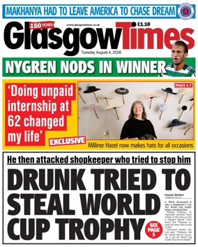 Cover of Glasgow Times