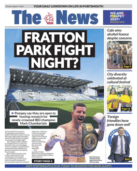 Cover of Portsmouth News