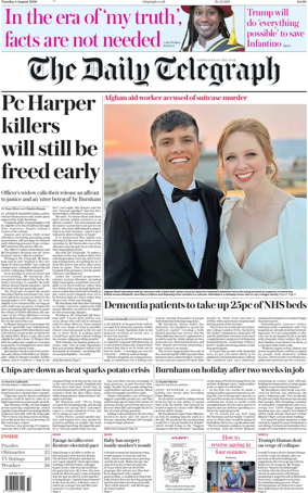 Cover of The Daily Telegraph