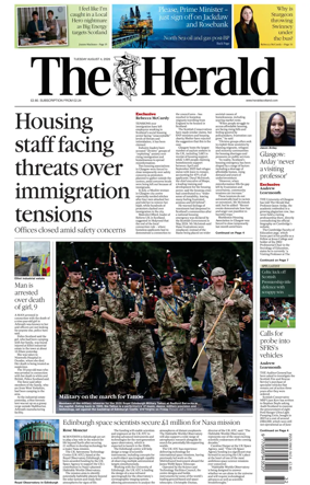 Cover of The Herald (Scotland)