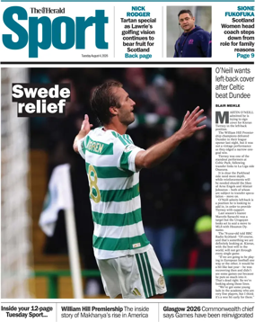 Cover of Herald Sport