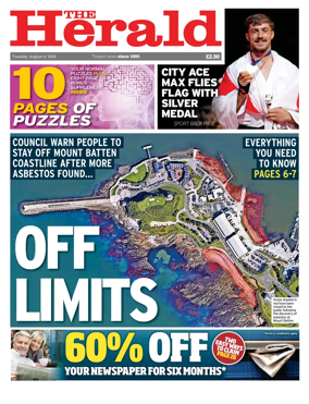 Cover of The Plymouth Herald