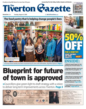 Cover of The Tiverton Gazette