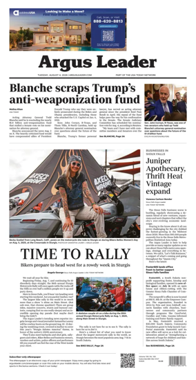 Cover of Argus Leader