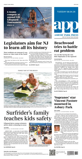 Cover of Asbury Park Press