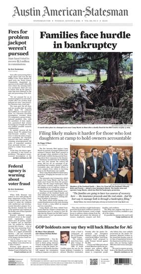Cover of Austin American-Statesman