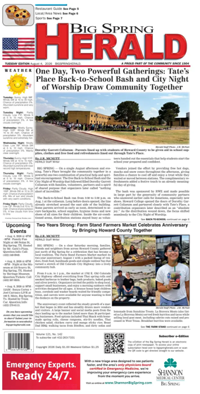 Cover of Big Spring Herald