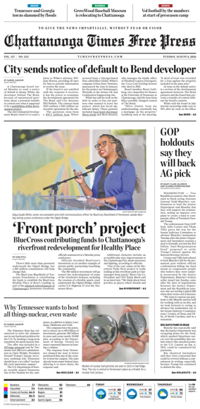 Cover of Chattanooga Times Free Press