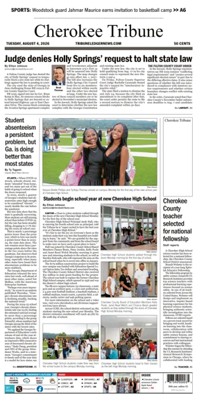 Cover of Cherokee Tribune