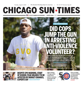 Cover of Chicago Sun-Times