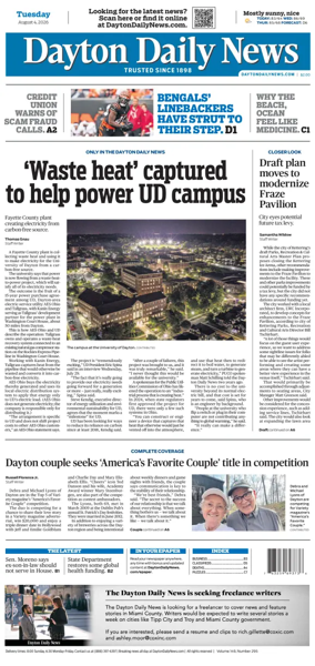 Cover of Dayton Daily News