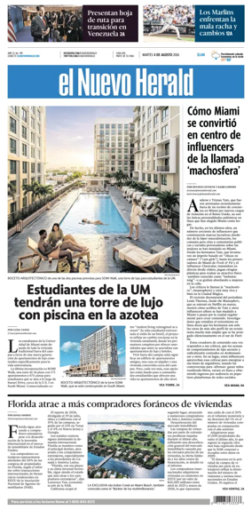 Cover of El Nuevo Herald