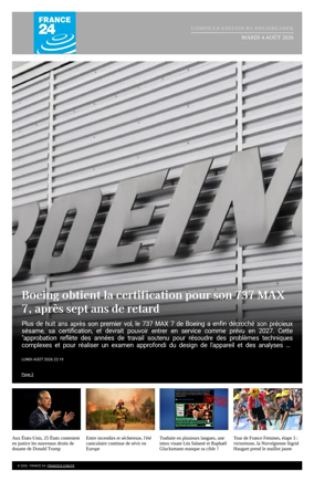Cover of France 24 FR - Compiled Edition