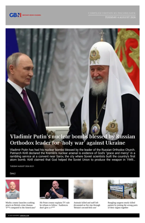 Cover of GB News UK