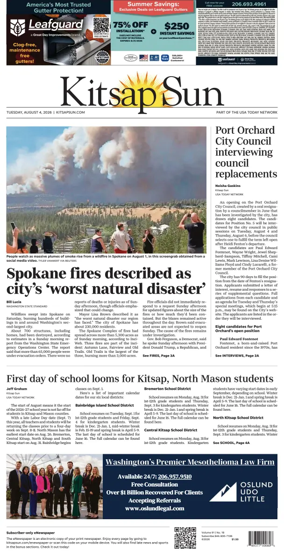 Cover of Kitsap Sun