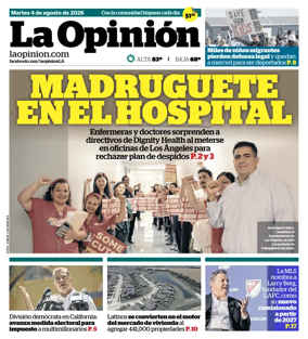 Cover of La Opinion