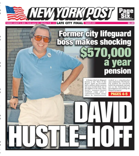 Cover of New York Post