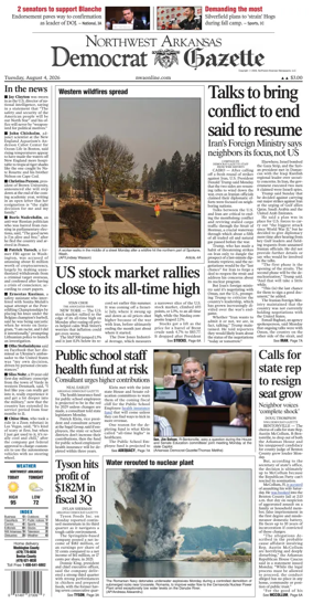 Cover of Northwest Arkansas Democrat-Gazette