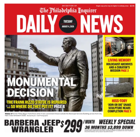 Cover of Philadelphia Daily News