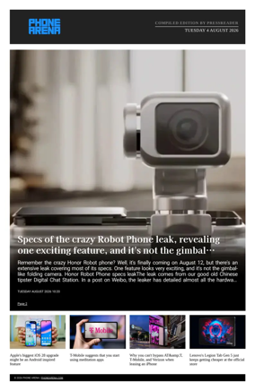 Cover of Phone Arena - Compiled Edition