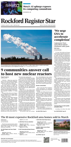Cover of Rockford Register Star