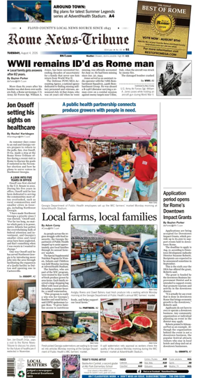 Cover of Rome News-Tribune