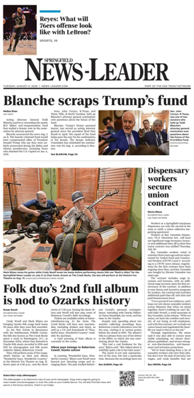 Cover of Springfield News-Leader
