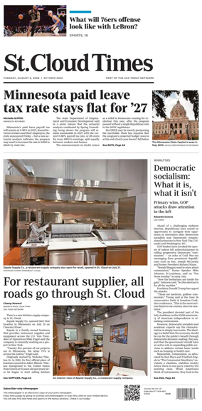 Cover of St. Cloud Times