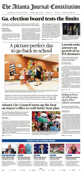 Cover of The Atlanta Journal-Constitution