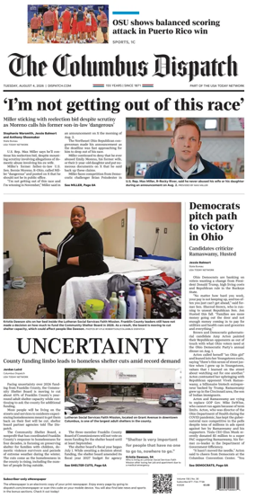 Cover of The Columbus Dispatch
