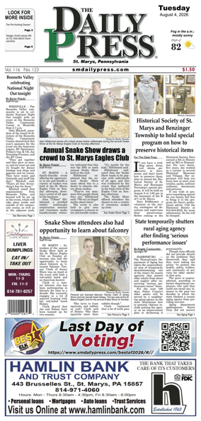 Cover of The Daily Press