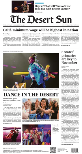 Cover of The Desert Sun