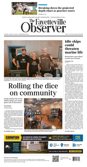 Cover of The Fayetteville Observer