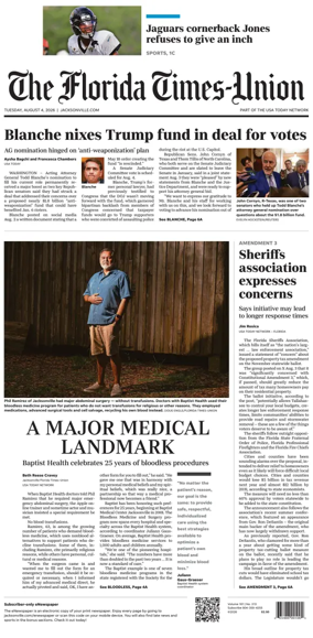 Cover of The Florida Times-Union