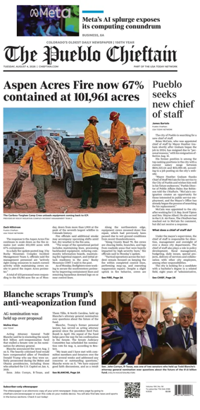 Cover of The Pueblo Chieftain