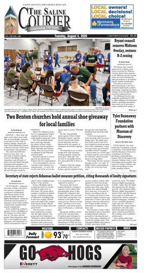 Cover of The Saline Courier