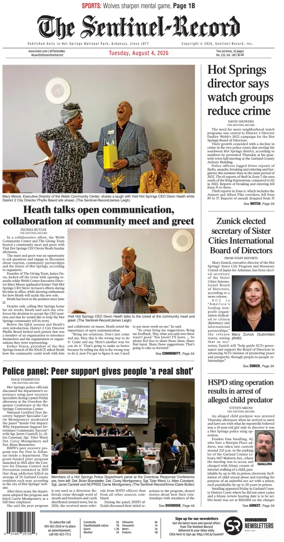 Cover of The Sentinel-Record
