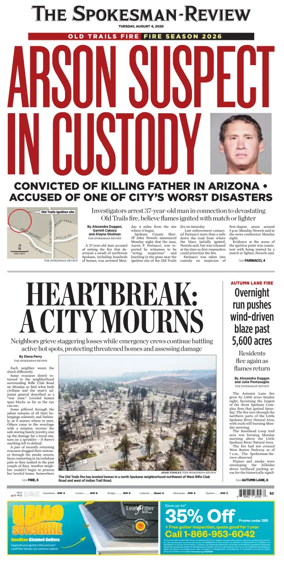 Cover of The Spokesman-Review (Spokane)