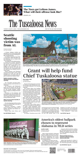 Cover of The Tuscaloosa News