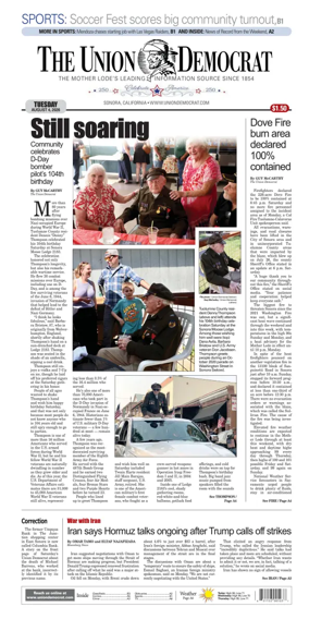 Cover of The Union Democrat