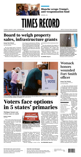 Cover of Times Record (Ft. Smith Southwest)