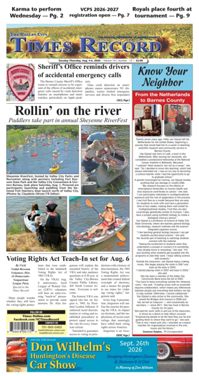 Cover of Valley City Times-Record