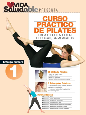 Cover of Curso de pilates en casa